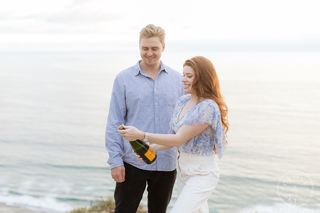 Gliderport Engagement Session, Sweet Gliderport Engagement Session, Champagne Toast Engagement Session, Candid San Diego Engagment Session, Gliderport Engagement Session Photography, Gliderport San Diego Engagement Session, Torrey Pines Gliderport Engagement Session, Sunset Gliderport Engagement Session