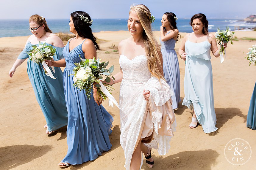 the inn at sunset cliffs wedding, ocean beach wedding, sunset cliffs wedding, boho wedding, barefoot bride