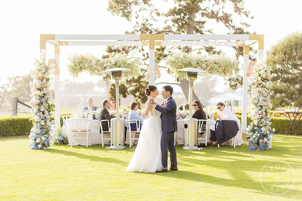 the lodge at torrey pines wedding, wedding at the lodge, elopement wedding at the lodge, small wedding at the lodge, torrey pines wedding, luxury elopement, susanne duffy wedding, crown weddings, intimate wedding at the lodge, san diego elopement photography, luxury outdoor wedding, outdoor reception at the lodge