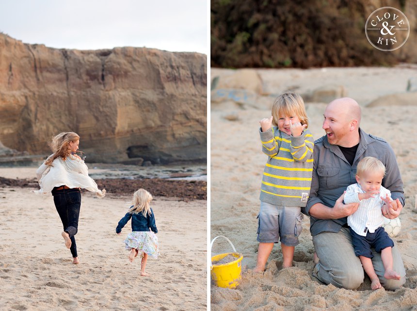 family, family portraits, san diego, california, sunset cliffs family portrait session, point loma family portrait session, photo journalistic portrait session, candid portrait session, beach family portrait session