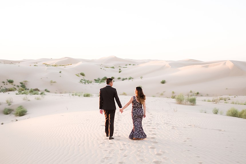 Imperial Sand Dunes Engagement | Mike & Ellen
