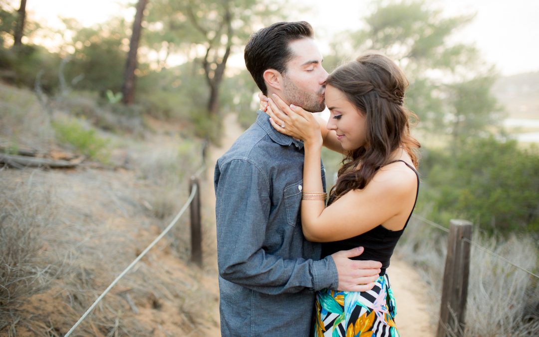 Downtown Del Mar Engagement | Taylor & Ben